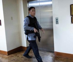 Gunshots fired in standoff at Philippine Senate over ICC suspect