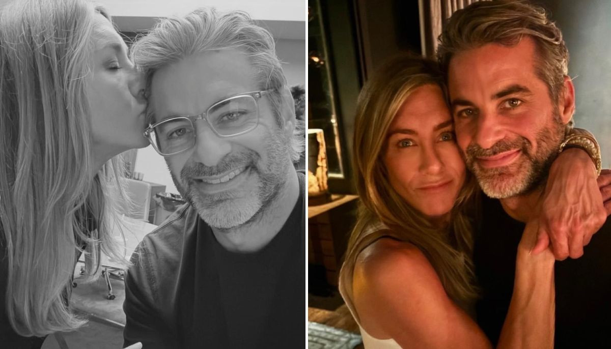 Jennifer Aniston kisses Jim Curtis in sweet life update photo dump