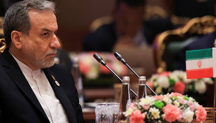Irans Foreign Minister Abbas Araqchi attends the BRICS foreign ministers meeting at Bharat Mandapam in New Delhi, India May 14, 2026. — Reuters