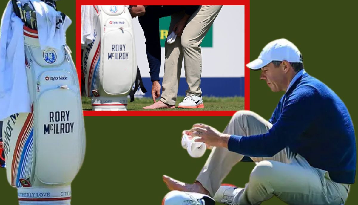 Rory McIlroy cuts PGA Championship practice short after torn toenail