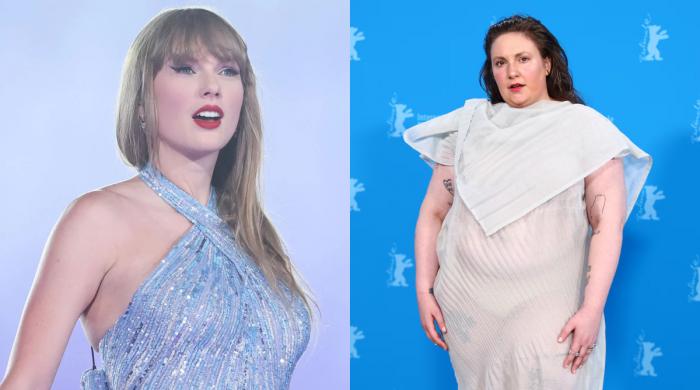 Taylor Swift attends Lena Dunham's 40th birthday dinner