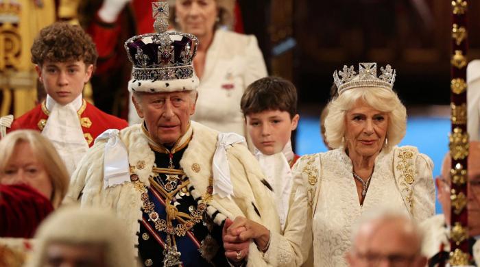 King Charles, Queen Camilla relive Coronation glam during key event 