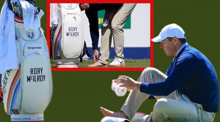 Rory McIlroy cuts PGA Championship practice short after torn toenail