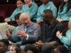 King Charles and Idris Elba celebrate rising young talent at theatre milestone