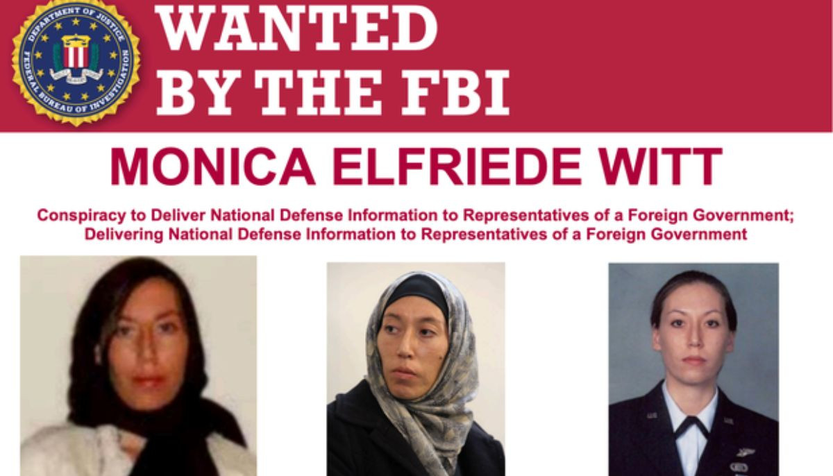 FBI offers $200,000 reward for ex-USAF officer Monica Witt accused of spying for Iran