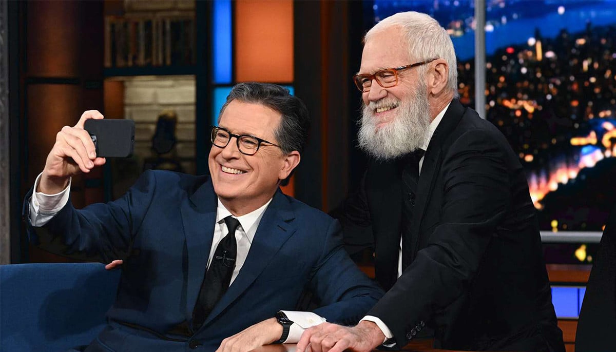 David Letterman torches CBS in final ‘Late Show With Stephen Colbert' appearance