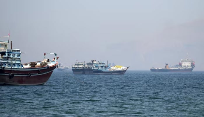 Ships and boats in the Strait of Hormuz, Musandam, Oman, April 29, 2026. — Reuters