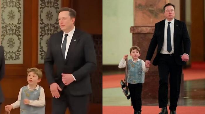 Elon Musk's son Lil X goes viral for handmade Chinese tiger bag