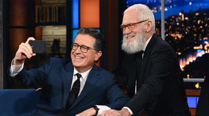 David Letterman torches CBS in final ‘Late Show With Stephen Colbert' appearance