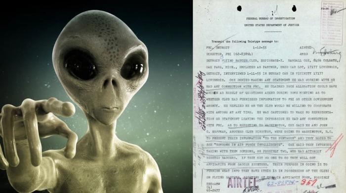 Aliens contacted humans to prepare for future landings, declassified FBI memo claims