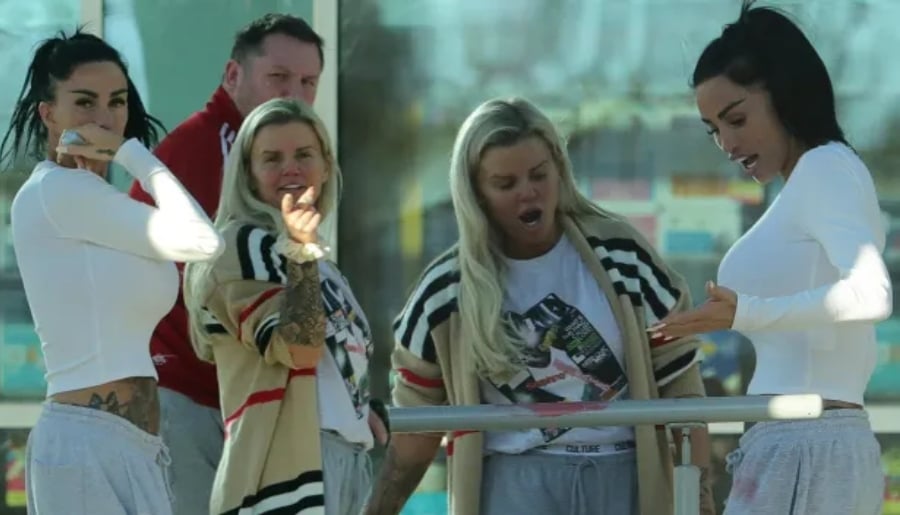 Kerry Katona reacts to Katie Prices soap opera marriage drama with Lee Andrews