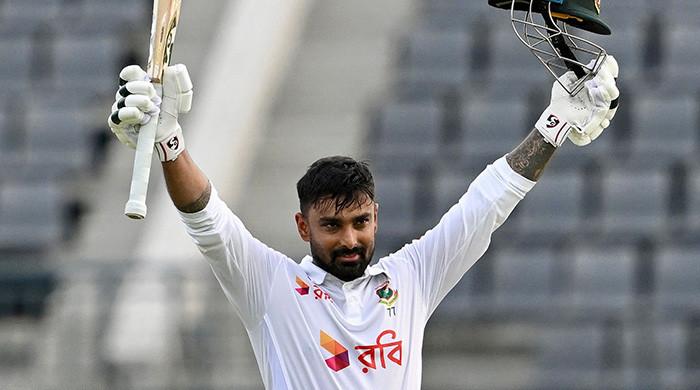 Litton Das century powers Bangladesh to competitive total against Pakistan