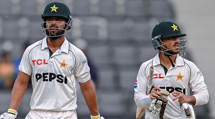 Second Test: Pakistan 21-0 at stumps against Bangladesh on opening day