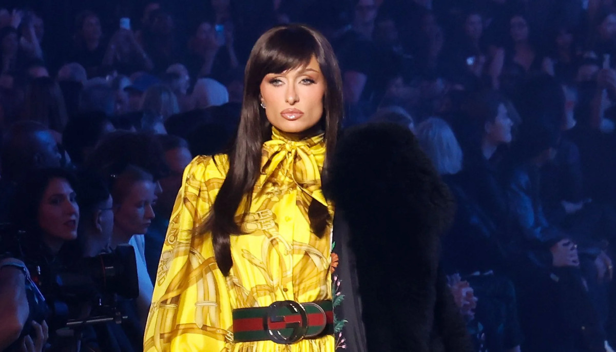Paris Hilton shows off new hair transformation for Gucci