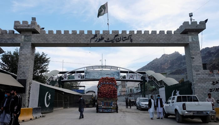 A general view of the border post in Torkham, on December 3, 2019. — Reuters