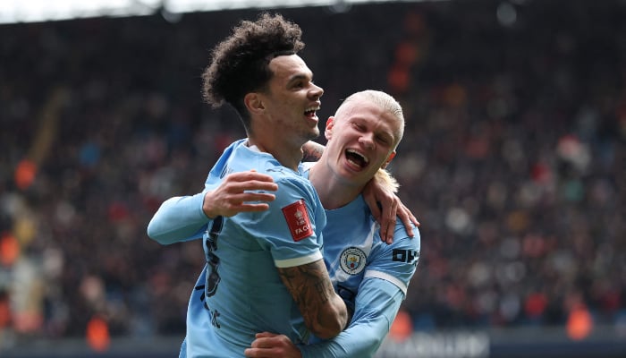Who could be the 2026 World Cup's breakout star? 18 Manchester Citys Norwegian striker #09 Erling Haaland (R) celebrates with Manchester Citys English midfielder #33 Nico O´Reilly (L) after scoring their fourth goal during the English FA Cup quarter final football match between Manchester City and Liverpool at the Etihad Stadium in Manchester, north west England, on April 4, 2026. — AFP