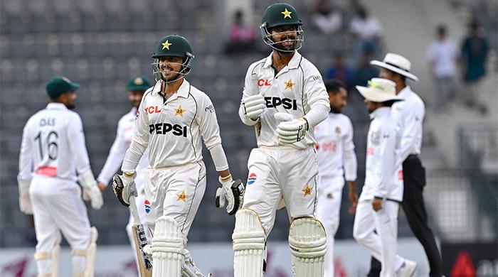 Second Test: Pakistan openers steady in 437-run chase against Bangladesh