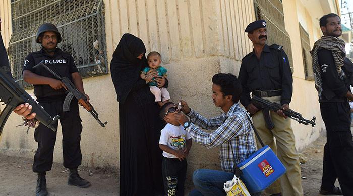 Two cops guarding polio teams martyred in separate attacks in KP's Bajaur