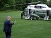 Trump plans to build helipad on White House south lawn to protect grass from Marine One