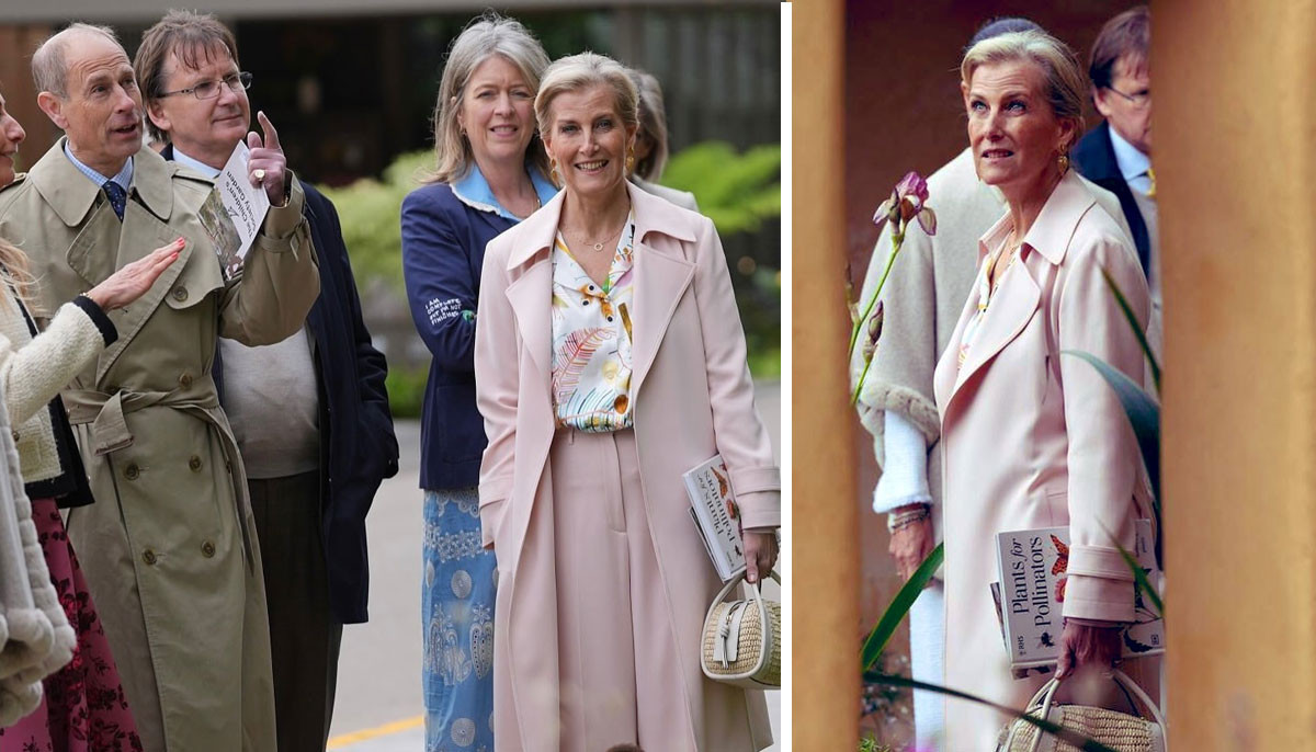 Duchess Sophie, Prince Edward make unexpected move at Chelsea Flower Show