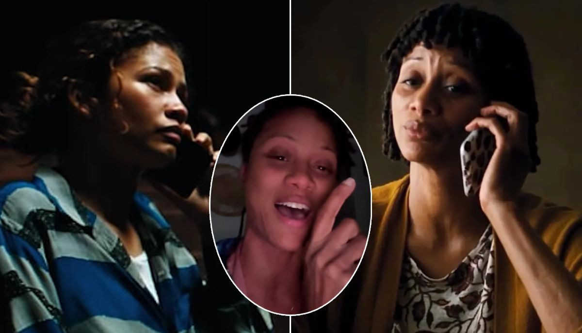 Zendaya's 'Euphoria' mom Nika King reacts to her scene being mostly cut