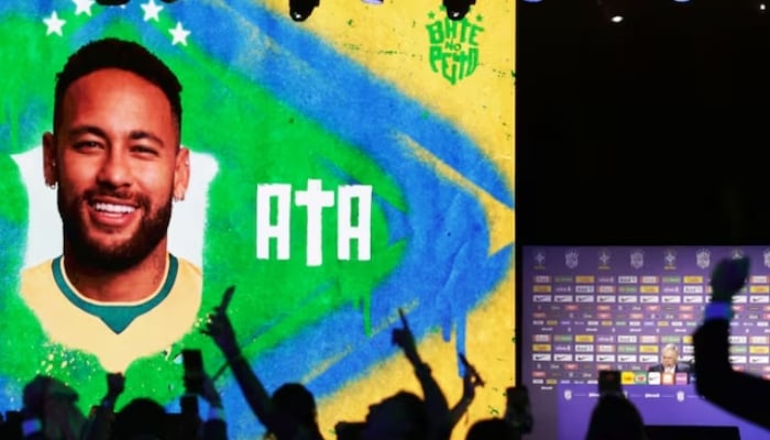 Brazil coach Carlo Ancelotti speaks to media in Rio de Janeiro, Brazil, May 18, 2026. — Reuters