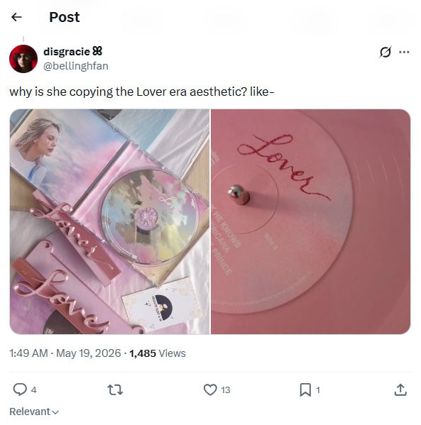 Taylor Swift comparison resurfaces as Olivia Rodrigo teases new lyric
