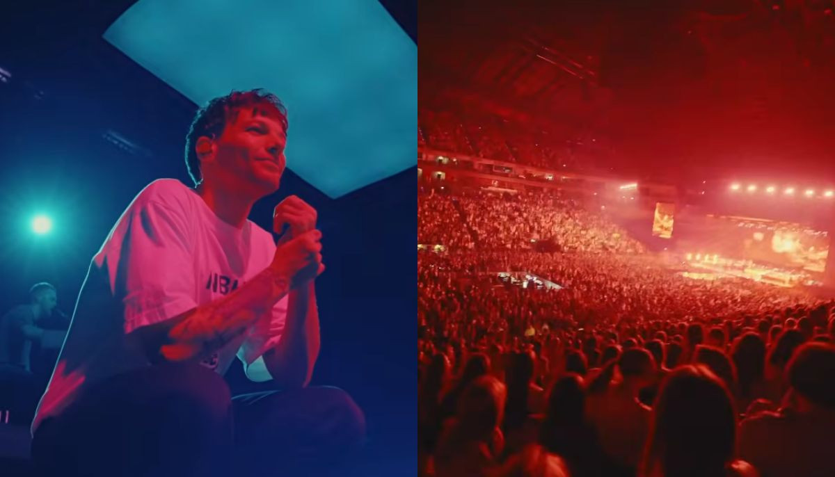 Louis Tomlinson chokes up looking back on 'How Did We Get Here?' EU+UK Tour