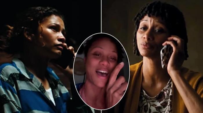 Zendaya's 'Euphoria' mom Nika King reacts to her scene being mostly cut