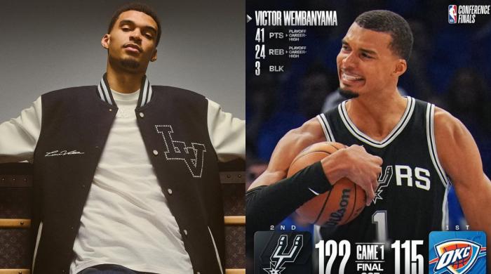 Spurs shock OKC Thunder in Game 1 of WCF as Wembanyama goes off for 41