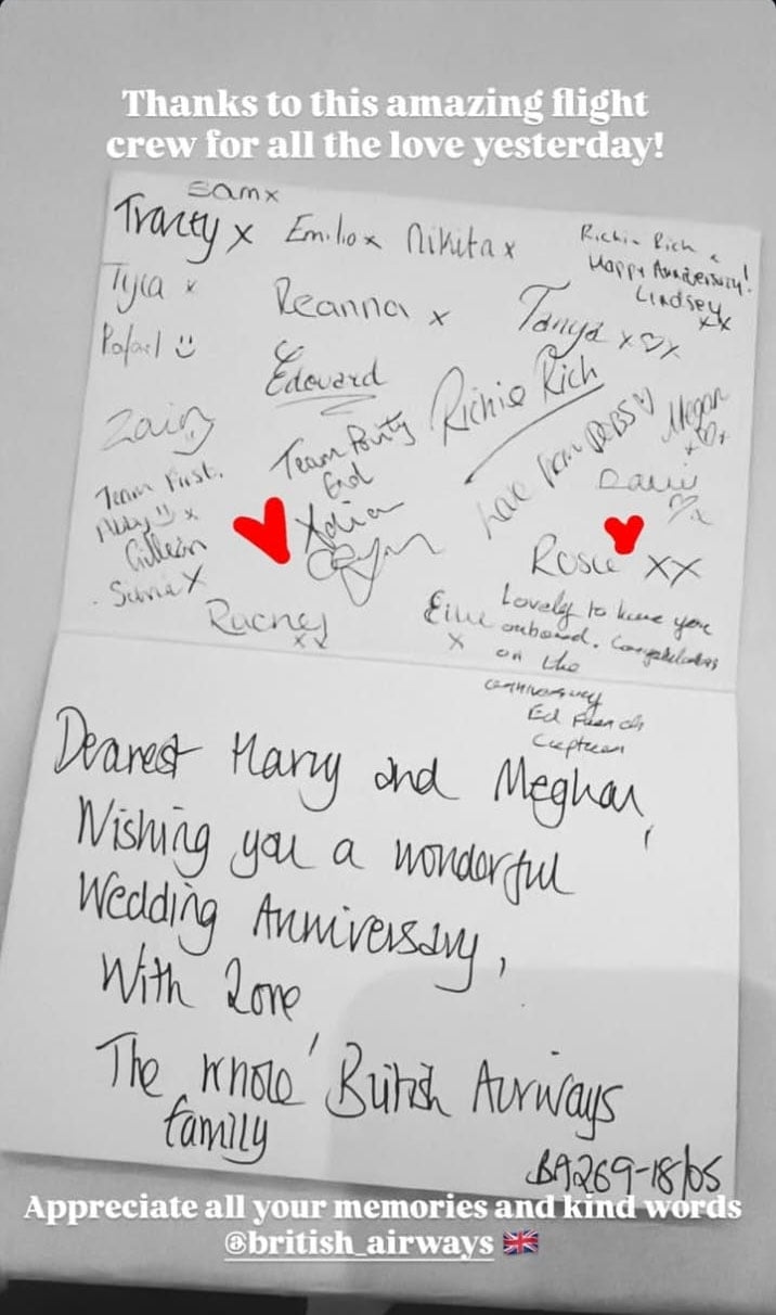 Prince Harry, Meghan receive surprise personal letter from UK family