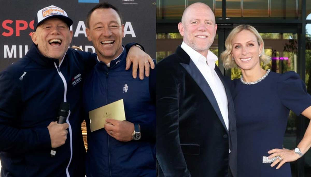 Zara Tindall's husband Mike pokes fun at John Terry