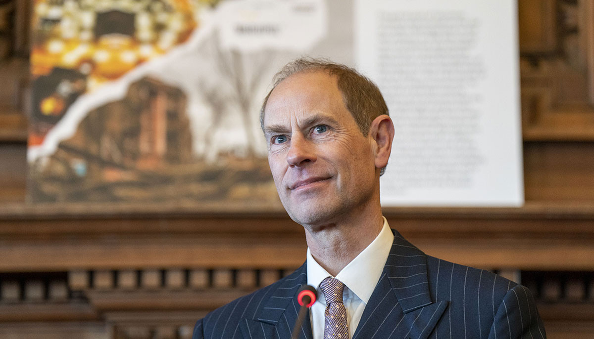 Prince Edward praises SNA students during inspiring Buckingham Palace engagement