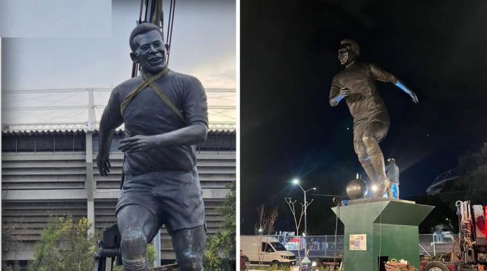 Massive Pele statue unveiled in Mexico ahead of 2026 FIFA World Cup