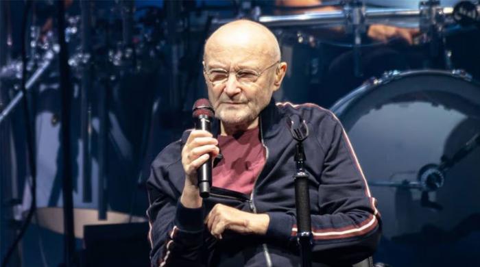 Phil Collins makes rare appearance as King Charles attends King's Trust event