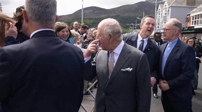King Charles turns embarrassing bird incident into moment of grace