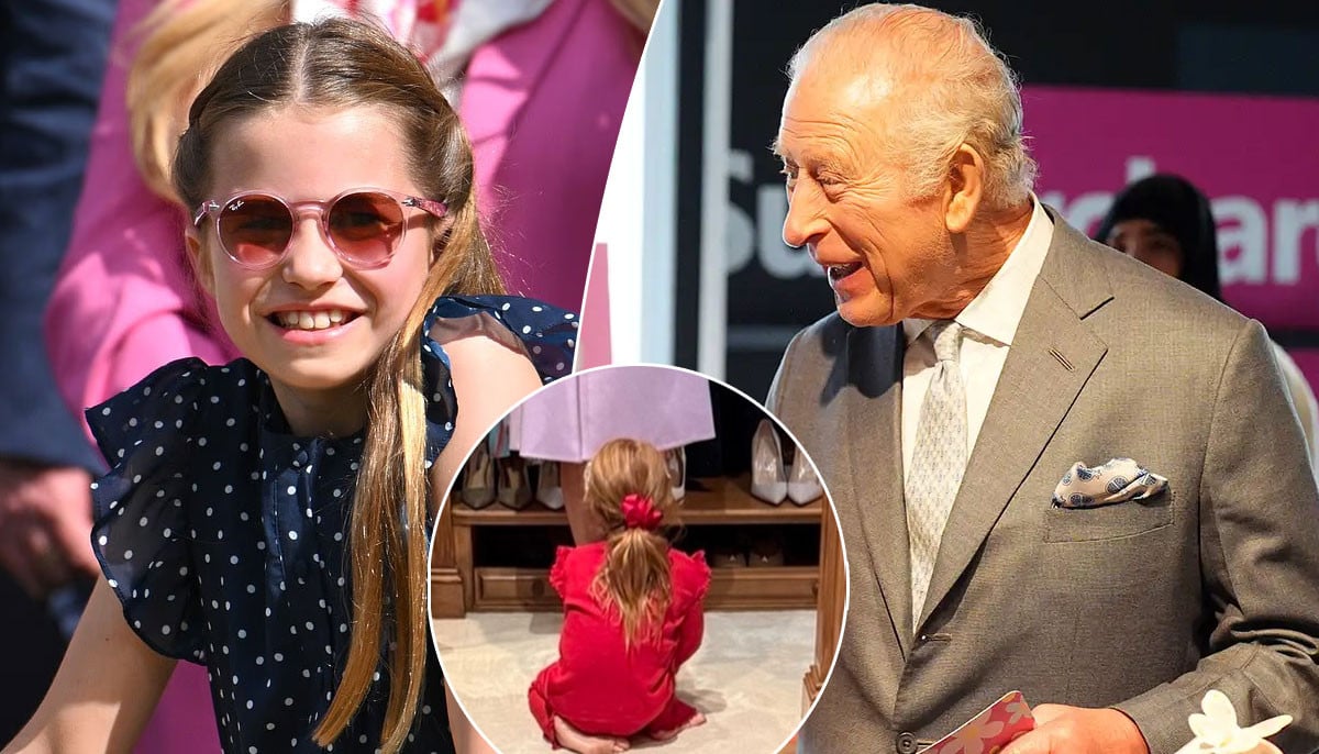 King Charles delights Charlotte from miles away as Lilibet still awaits