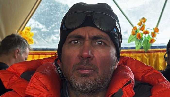 Pakistani mountaineer Salman Ateeque poses for a photo. —reporter/File