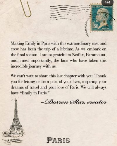 Emily in Paris to end with season 6: Lilly Collins reacts