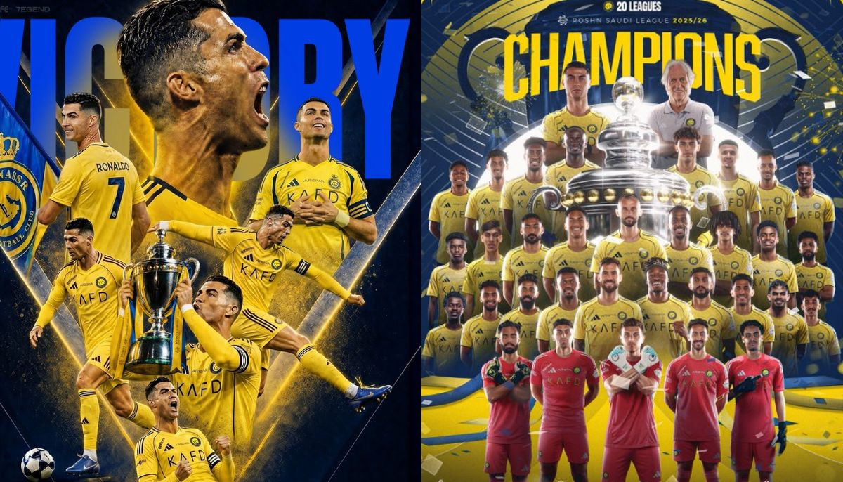 Ronaldo gets special tribute as Al-Nassr win Saudi Pro League