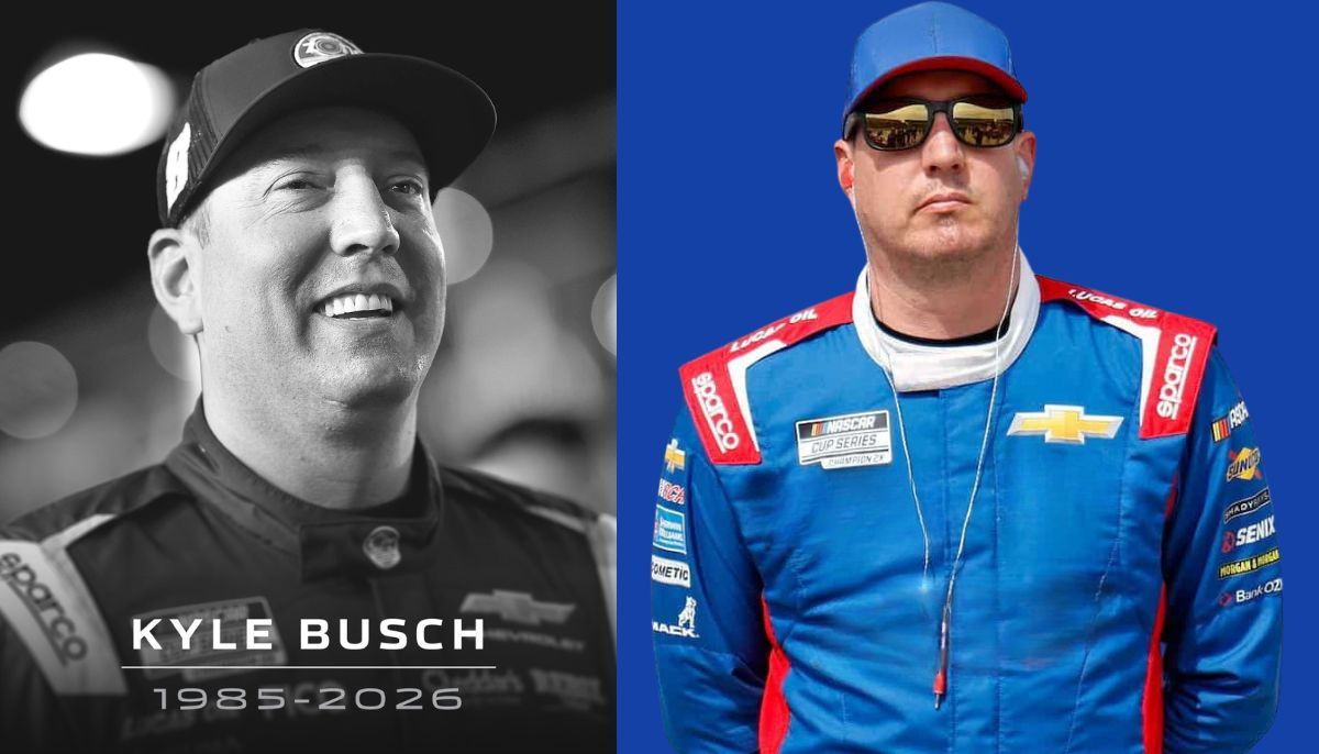 Kyle Busch, two-time NASCAR champion, dies aged 41 as cause of death remains unknown