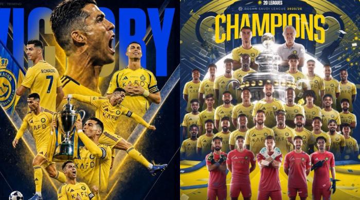 Ronaldo gets special tribute as Al-Nassr win Saudi Pro League