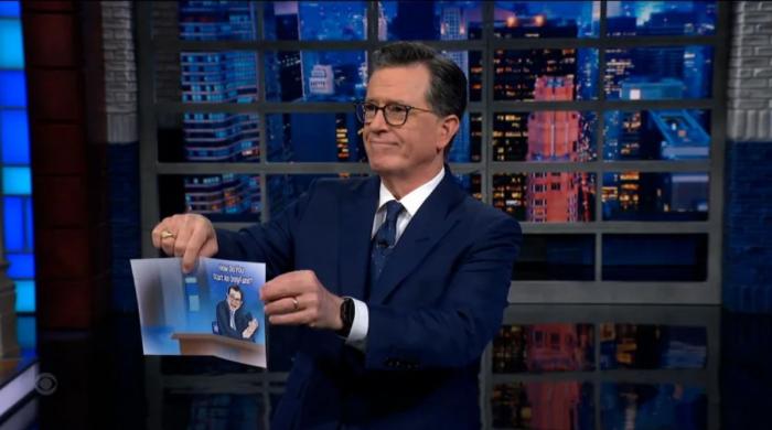 Stephen Colbert's finale mirrors his first night as surprising interruptions hit farewell monologue