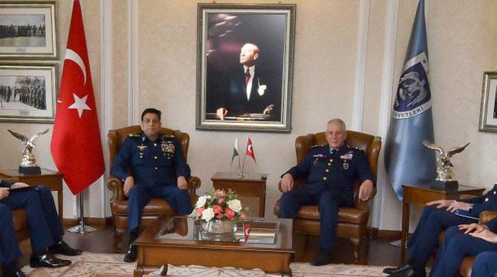 In meeting with ACM Sidhu, Turkish air chief hails PAF support in training pilots