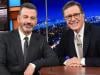 Jimmy Kimmel fires back ahead of Stephen Colbert's final goodbye