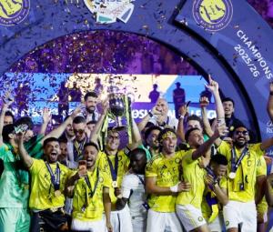 Ronaldo strikes twice to end long wait for Saudi title