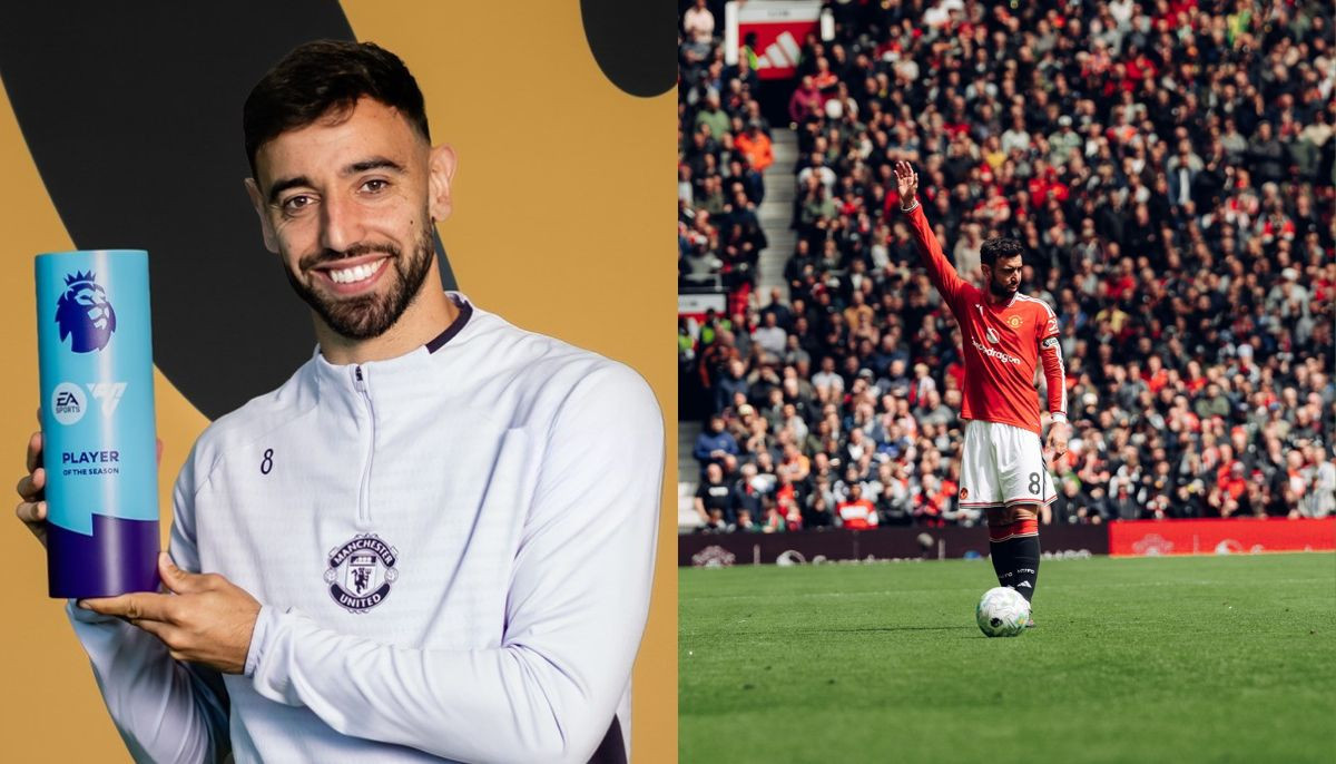 Bruno Fernandez declared Premier League's best after historic Man Utd campaign