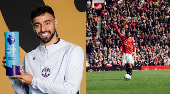 Bruno Fernandez declared Premier League's best after historic Man Utd campaign
