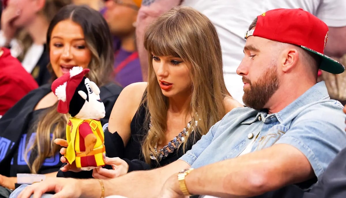 Taylor Swift, Travis Kelce melt hearts with young fan interaction: Watch