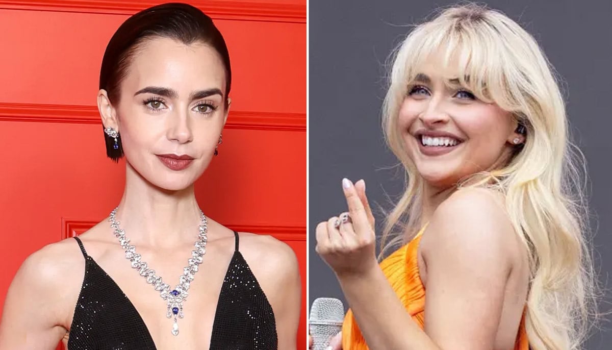 Lily Collins sends three-word message on Sabrina Carpenter's special day